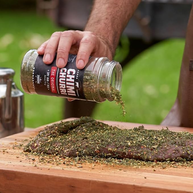 Al Frugoni- Chimichurri Combo- Original and Spicy- Rub, condiment,sauce and marinade (Chimi Churri