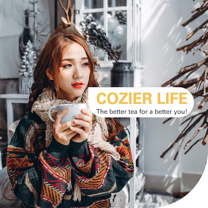 WT WEETEE Organic Ginger Tea Bags, 100% Pure Ginger Root Tea 100 Count, Caffeine Free, No Spices