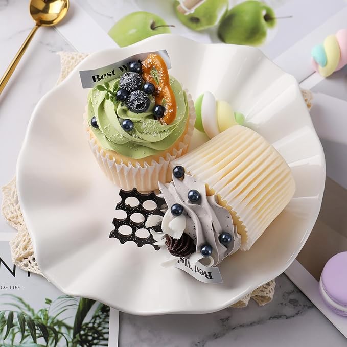 Black Sprinkles for Cake Decorating, 6 Sizes Mix 4.6 oz Edible Pearl Sugar for Cupcake Cookie Ice