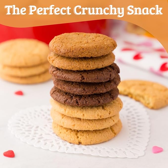 Mi-Del Vanilla Snaps Cookies - Crunchy Vanilla Cookies - Non-GMO Certified, 0g Trans Fat, Healthy