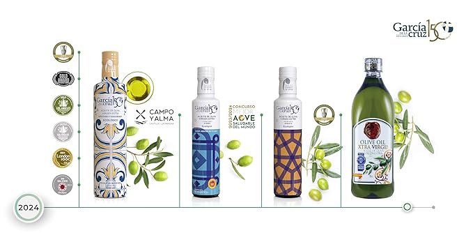García de la Cruz - Organic Extra Virgin Olive Oil, Montes de Toledo, Recycled PET Packaging, Can