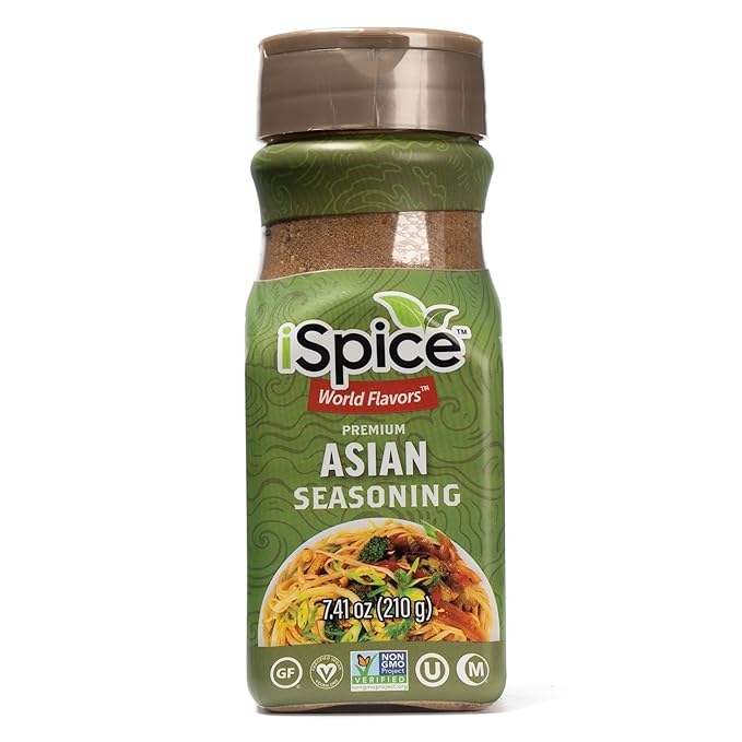 iSpice - ASIAN SEASONING World Flavor Super Spice Blend | All Natural | Ready to use as is | No