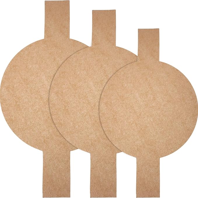 120 Pieces Precut Circle Cake Pan Liners Round Parchment Paper Non-stick Parchment Paper with Lift