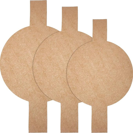 120 Pieces Precut Circle Cake Pan Liners Round Parchment Paper Non-stick Parchment Paper with Lift