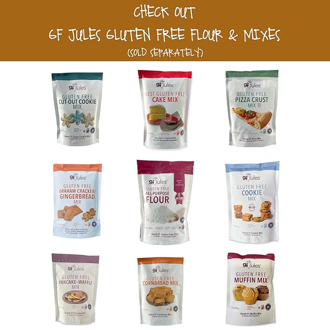 gfJules Certified Gluten Free Bread Baking Mix | Loaf, Baguettes, Bagels, Focaccia and more | No