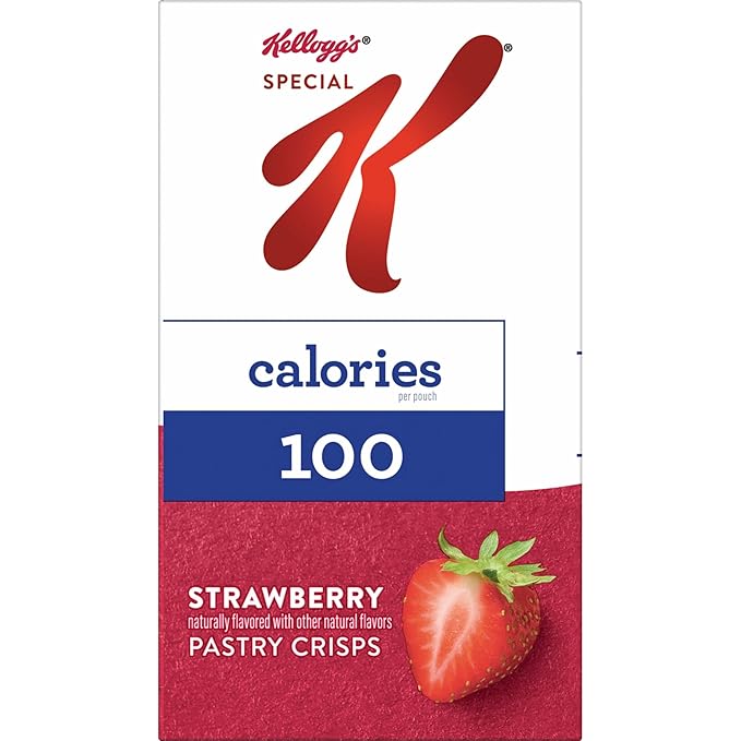 Special K Bar Pastry Crisps, 100 Calories, Breakfast Bars, Value Size, Strawberry, 15.84oz Box (36