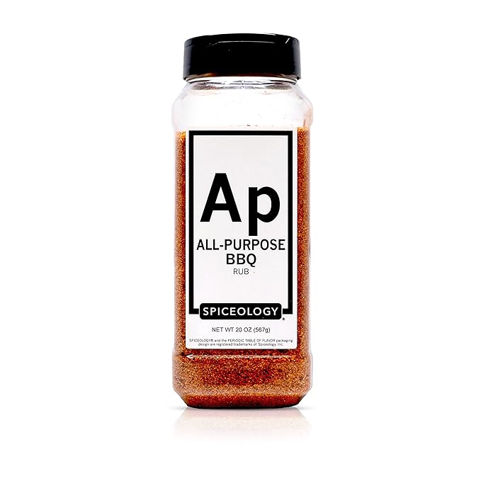 Spiceology - All Purpose BBQ Rub and Spice Blend - Use On: Beef, Fish, Chicken, Vegetables, and