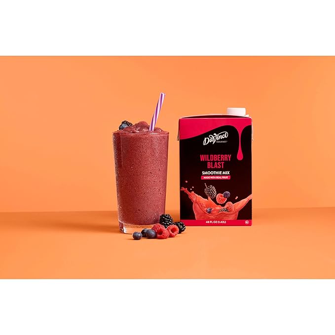 DaVinci Gourmet Wildberry Blast Smoothie, 48 Fluid Ounces (Pack of 1)