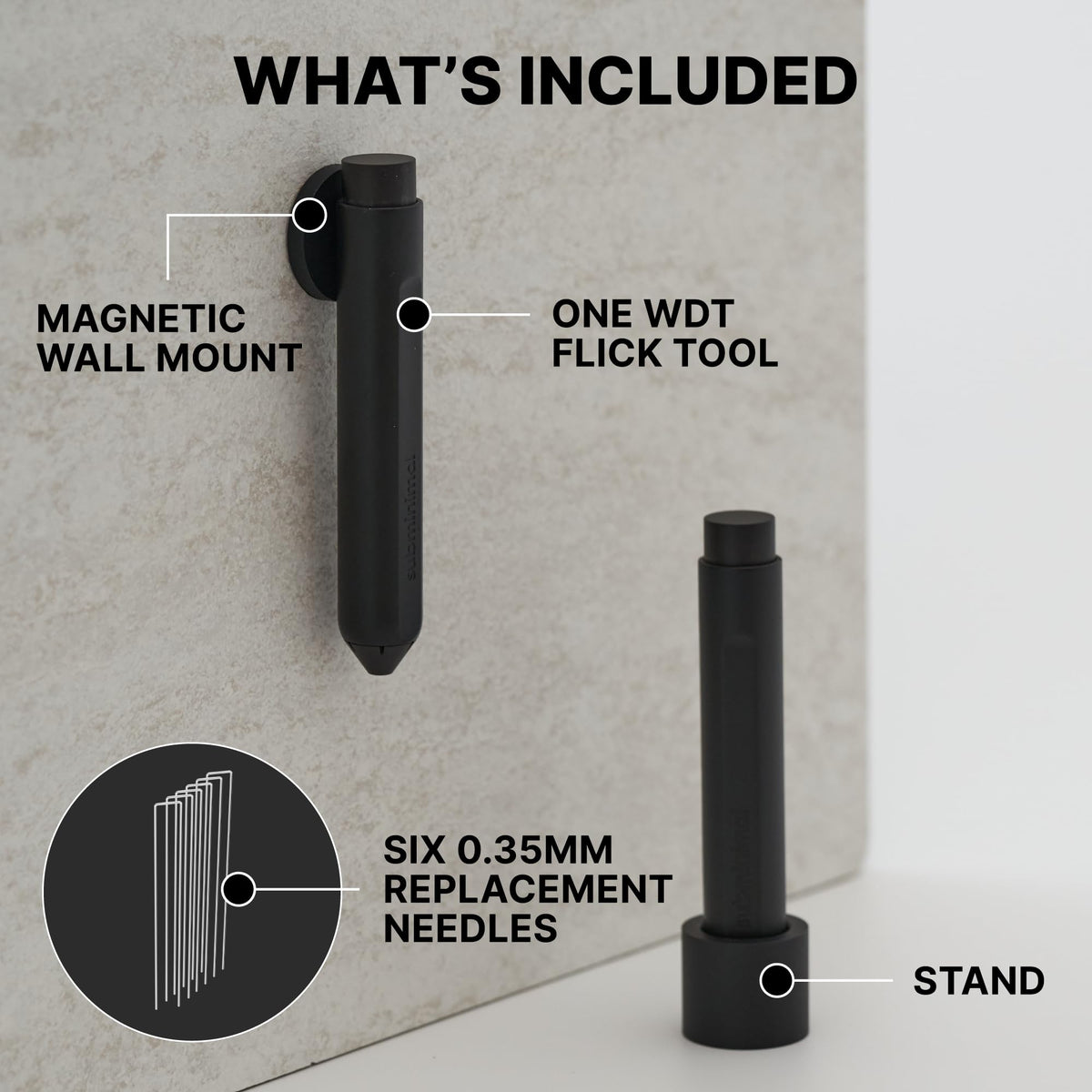 Subminimal Flick WDT Espresso Distribution Tool - Retractable Needle Tamper