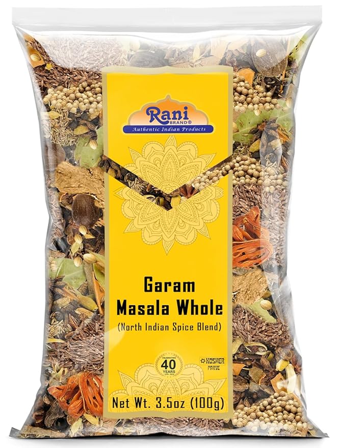 Rani Garam Masala Indian 11 Whole Spices Blend 3.5oz (100g) ~ All Natural, Salt-Free | Vegan | No