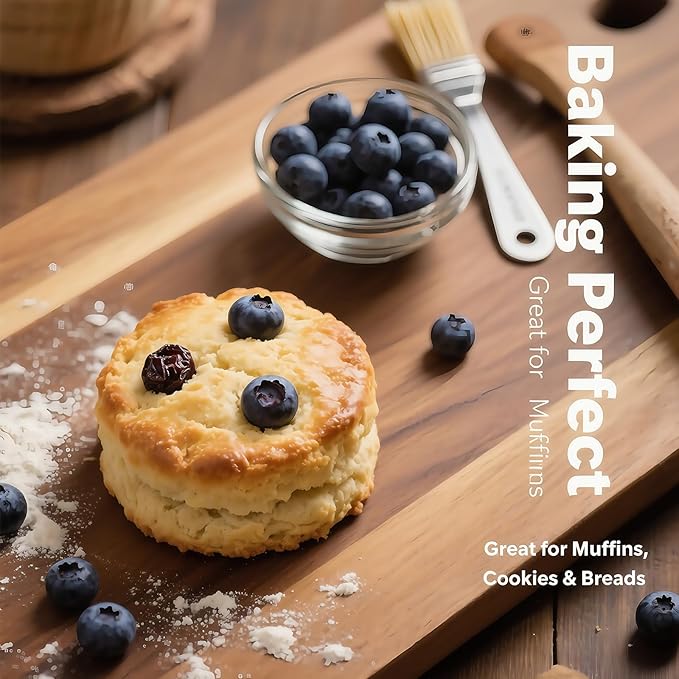 Premium Freeze-Dried Whole Blueberries 7oz (200g) - 100%, No Sugar Added | for Baking, Smoothies &