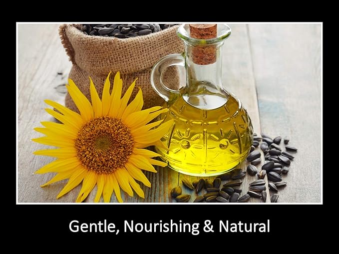 DAANA Sunflower Oil for Skin: Certified USDA Organic, Extra Virgin, Cold Pressed (12 fl oz)
