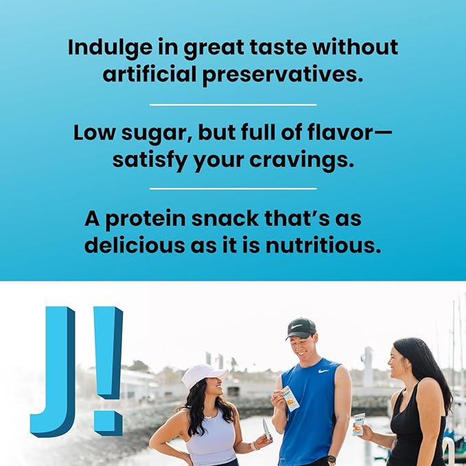 JiMMYBAR! - Golden Vanilla Cookies 'N Cream - 18g Protein Bars - Low 4g Sugar - 12 Count - Real