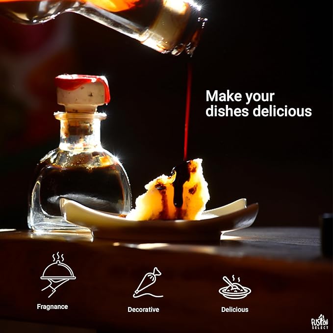 Fusion Select 500ml Chinese Black Vinegar - Authentic Chinkiang Black Vinegar for Cooking, Sauces