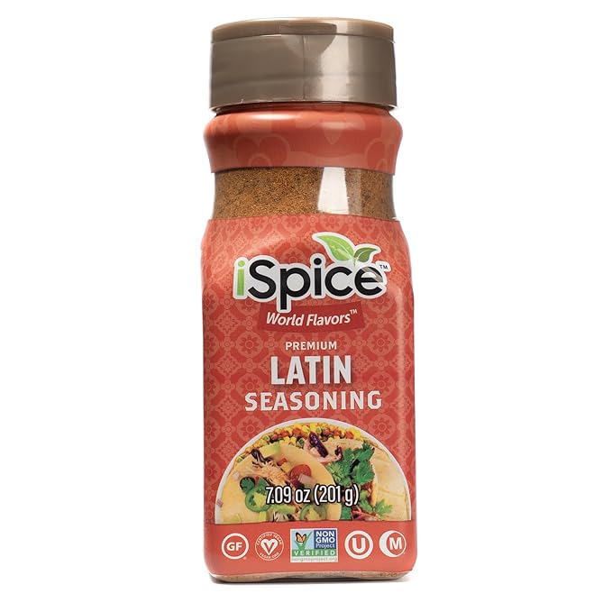 iSpice - LATIN SEASONING World Flavor Super Spice Blend | All Natural | Ready to use as is | No