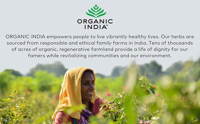 Organic India Triphala - Herbal Supplement with Amla, Bibhitaki, Haritaki, Digestion & Colon