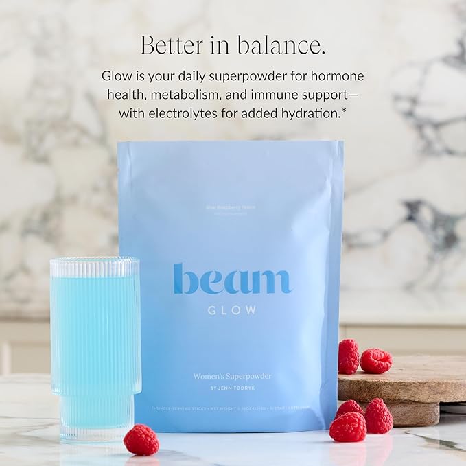 Beam Glow, Hormone Balance for Women, Thyroid Support for Women, Natural Hormone Support Powder