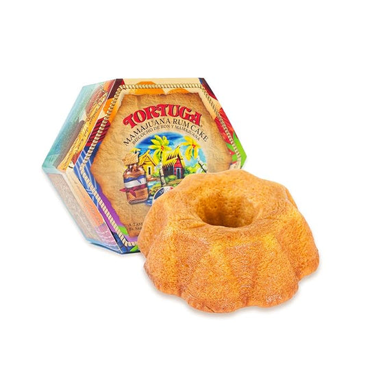 TORTUGA Caribbean Mamajuana Rum Cake - 16 oz Caribbean Rum Cake - The Perfect Premium Gourmet Gift