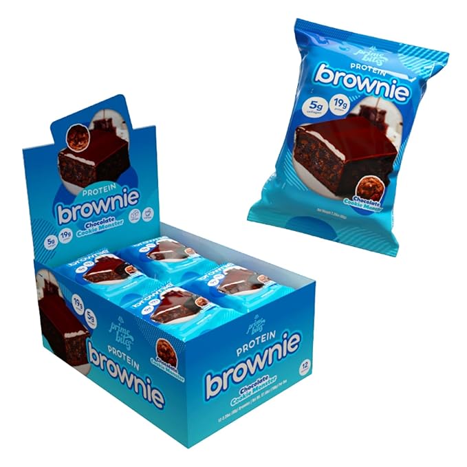 Prime Bites Protein Brownie from Alpha Prime Supplements | High Protein, Collagen Fortified Low
