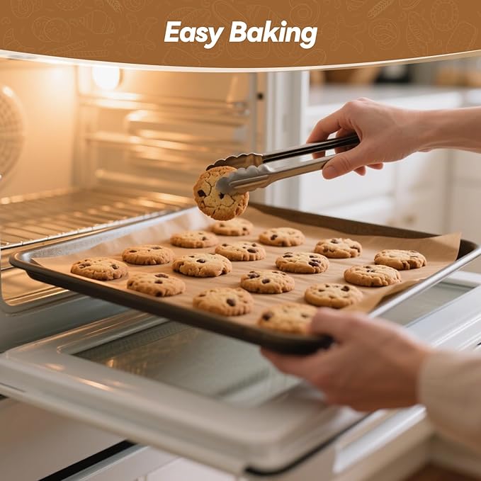 360 Count 12"x 16" Heavy Duty Parchment Paper Sheets for Baking, No-Stick & No-Leak Unbleached