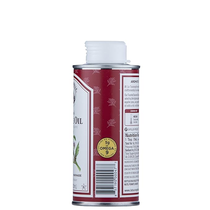 La Tourangelle, Toasted Sesame Oil, Great for Cooking, Add to Noodles, Stir-Fry, Vegetables