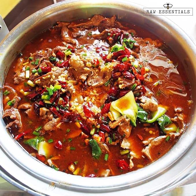 Raw Essentials Chile Powder Mild - Mild Heat and Earthy - Perfect for Chili, Stews, and Seasoning