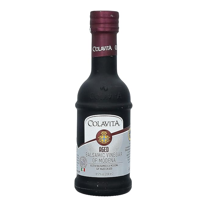 Colavita Aged Balsamic Vinegar of Modena IGP, 3 years, 8.5 Floz Glass Bottle