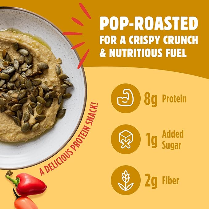 Top Fox Snacks BBQ Pumpkin Seeds to Eat (Barbecue, 3.5 oz – 6 Pack) - Gluten Free Snacks, Healthy