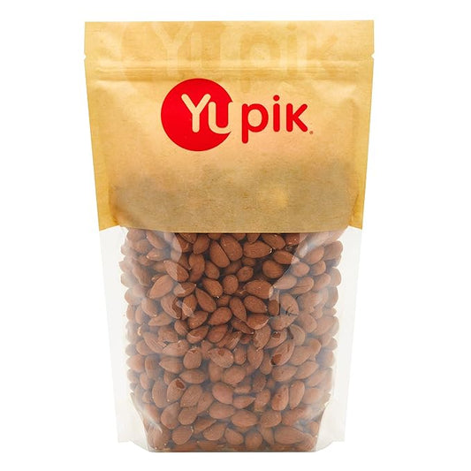 Yupik Dry Roasted Almonds, 2.2 lb (35.2 oz), Gluten-Free, Vegan, Kosher, Whole Nuts, Lightly