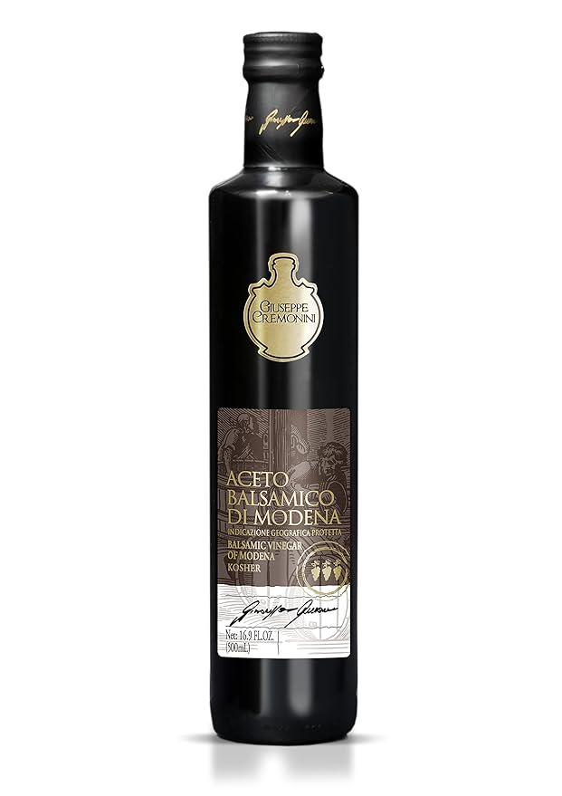 Giuseppe Cremonini OU Kosher Balsamic Vinegar Di Modena, IGP Certified, Consortium certified, oak