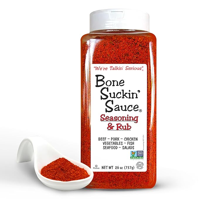 Bone Suckin' Sauce Bulk Seasoning & Rub - Brown Sugar, Garlic, Onion, Spices - Non-GMO