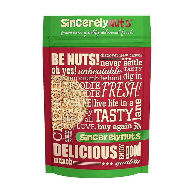 Sincerely Nuts Sunflower Seeds Roasted and Salted, Hulled | No Shell, Gluten-Free Snack, Vegan, and