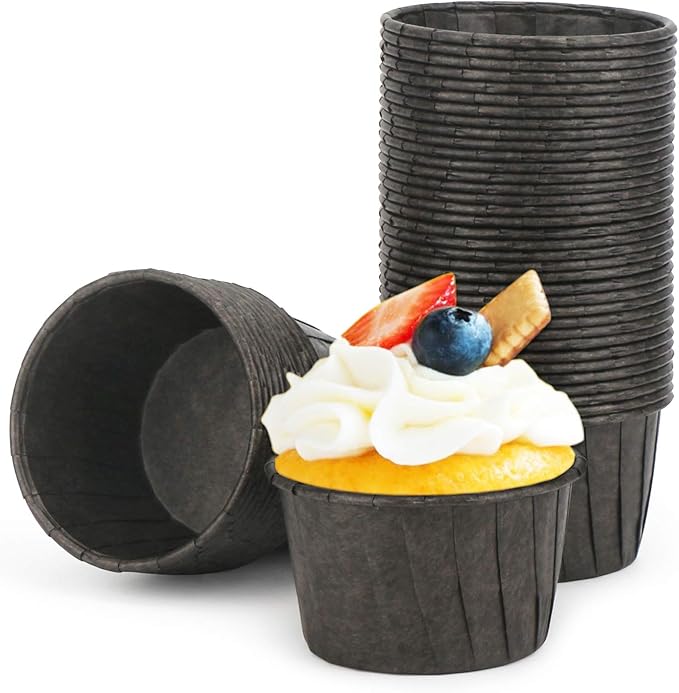 EUSOAR Baking Cups, 50pcs 3.5oz Cupcake Liners, Christmas Muffin Cupcake Liners, Cupcake Wrappers