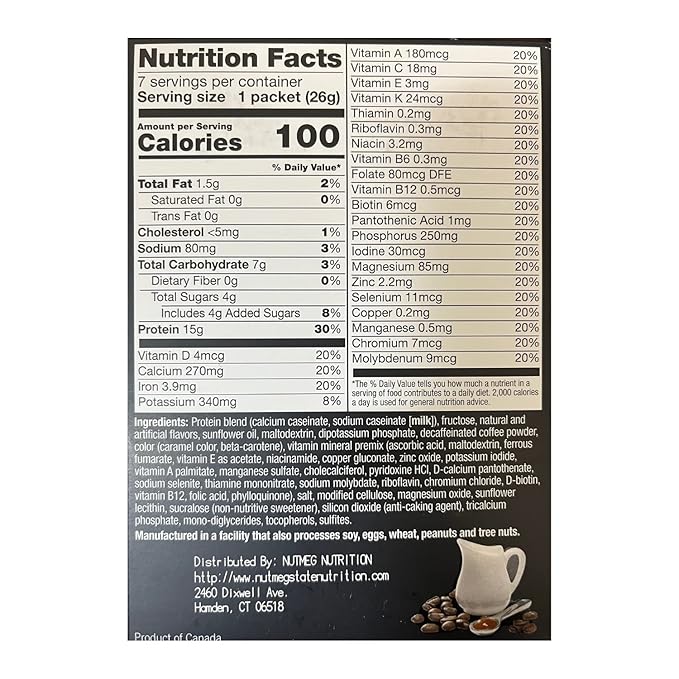PROTIFIT - High Protein Pudding/Shake Mix, 15g Protein, Low Calorie, Low Fat, Low Carb, Aspartame