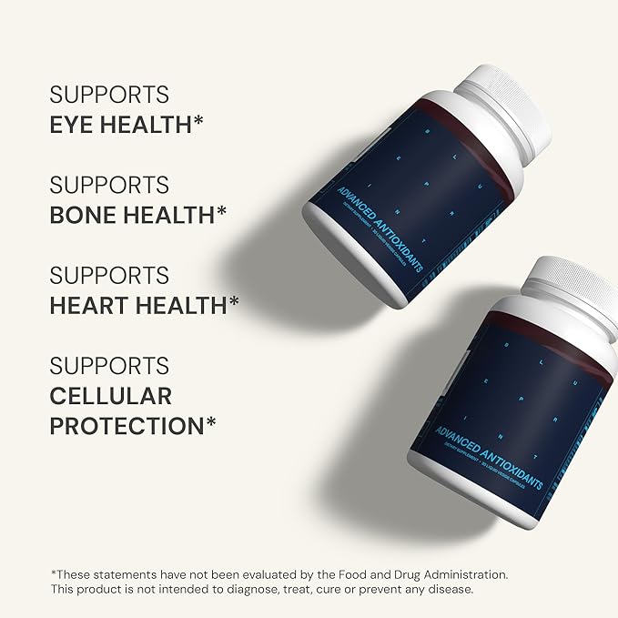 Blueprint Bryan Johnson Advanced Antioxidant Supplement ??Lutein, Zeaxanthin, Lycopene, Vitamin K1