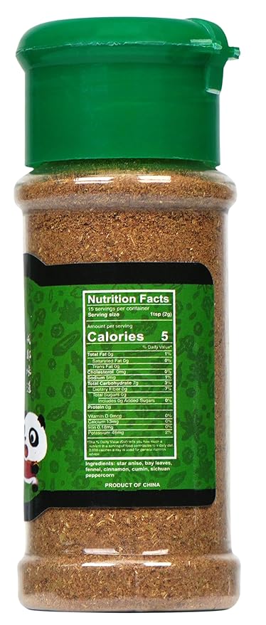 NPG Authentic Chinese Five Spice Blend 1.08 Oz (Pack of 3), Gluten Free, All Natural Ground Chinese