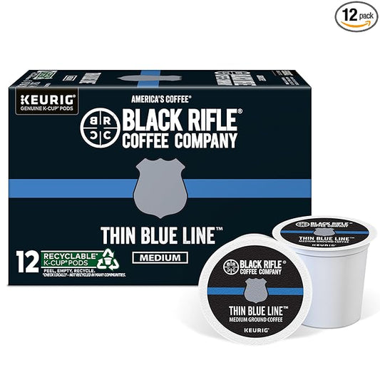 Black Rifle Coffee Company Medium Roast K Cups - Single Serve K Cups Coffee Pods - Kcup Pods