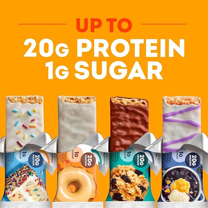 ONE Protein Bars, Peanut Butter Cup, Gluten Free with 20g Protein and 1g Sugar, Pantry Staples
