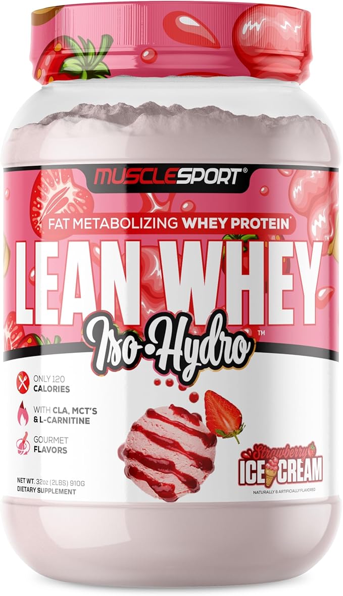 Musclesport Lean Whey Revolution??Protein Powder - Whey Protein Isolate - Low Calorie, Low Carb