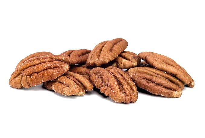 Whole, Shelled & Dry Roasted Georgia Pecans With Himalayan Salt (2 Lbs.) - Small Batch Roasted