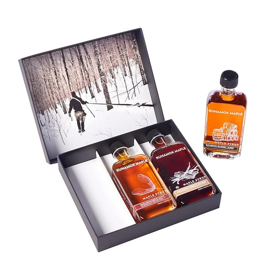 Runamok Maple Syrup Gift Box | Best Sellers Collection | Special Present For Holidays | Bourbon