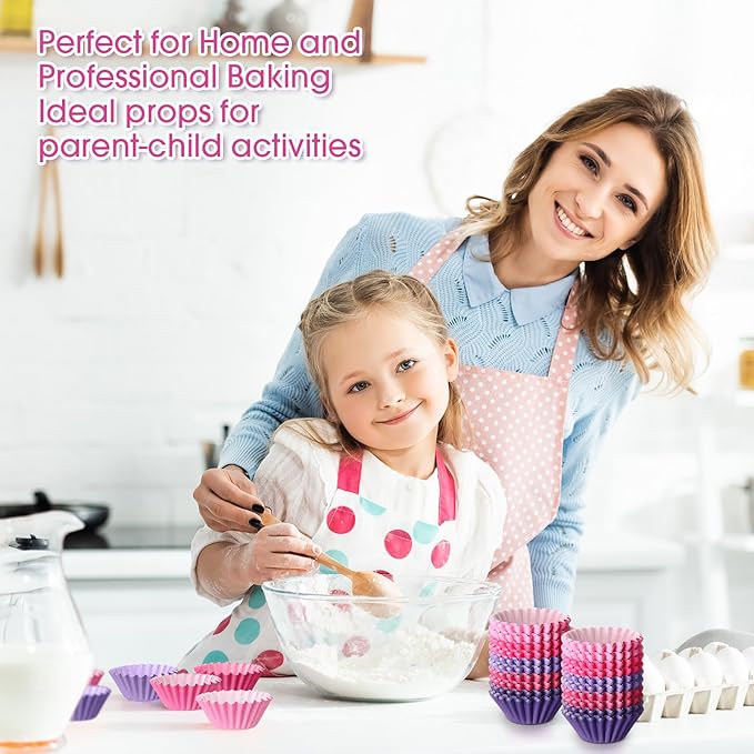 Zonon 1000 Counts Cupcake Liners for Baking Liners Paper Cupcake Wrappers Bulk Cup Cake Cases