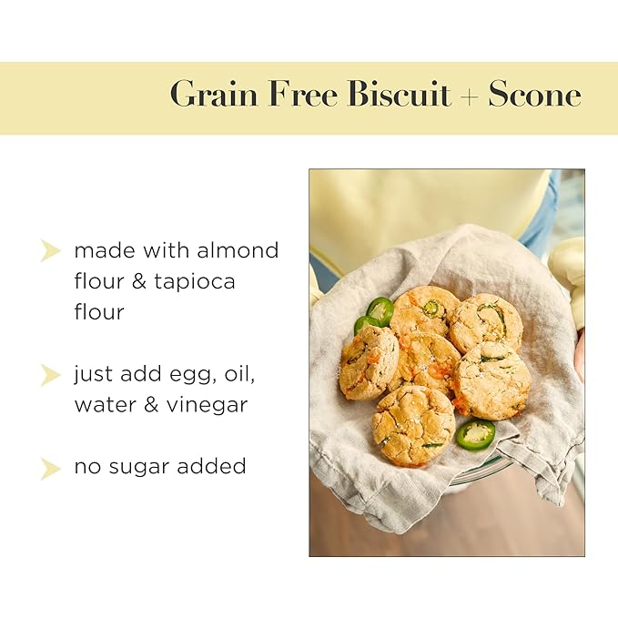 Stellar Eats Grain-Free Biscuit & Scone Baking Mix | Gluten-Free, Dairy-Free, Plant-Based