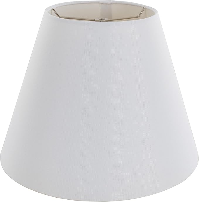 Brushed Steel Table Lamps - Set of 2 Traditional Accent Lights with LED Bulbs - Home Décor for