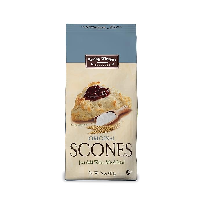 English Scone Mix, Original Flavor by Sticky Fingers Bakeries ??Easy to Make English Scones Fresh