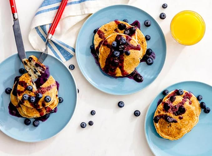 Blueberry Pancake & Waffle Mix By Birch Benders, Made With Real Blueberries, Non-Gmo, Just Add