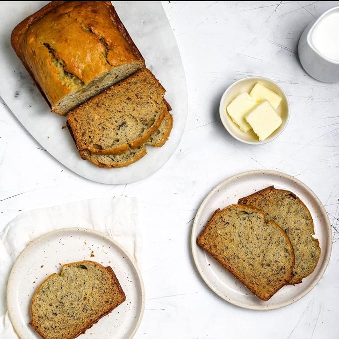 Miss Jones Baking Banana Bread & Muffin Mix - Whole Grains, 50% Lower Sugar, Real Banana, Vegan