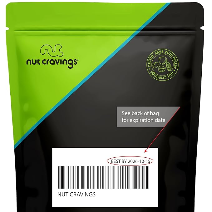 NUT CRAVINGS - Sun Dried Deglet Noor Dates Pitted, No Sugar Added, Unsulphured (80oz, 5 Lbs) Bulk