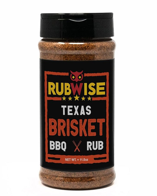RubWise Texas Style BBQ Brisket Rub | Barbecue Rubs and Spices for Smoking and Grilling | Beef