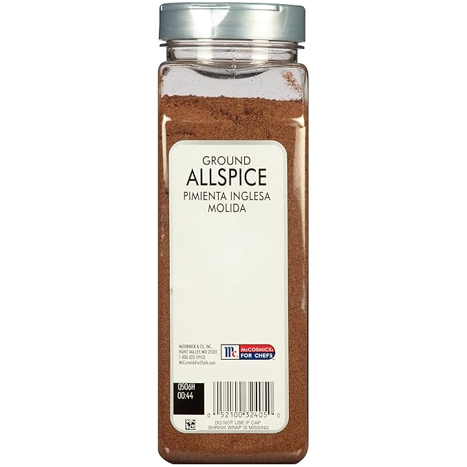McCormick Culinary Ground Allspice, 16 oz - One 16 Ounce Container of Allspice Seasoning, Features